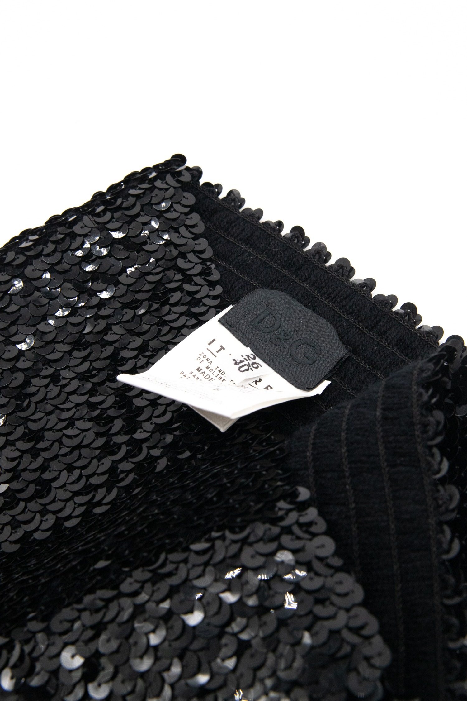 Thumbnail of http://Dolce%20&%20Gabbana%20Gürtel%20mit%20Pailletten%20in%20Schwarz