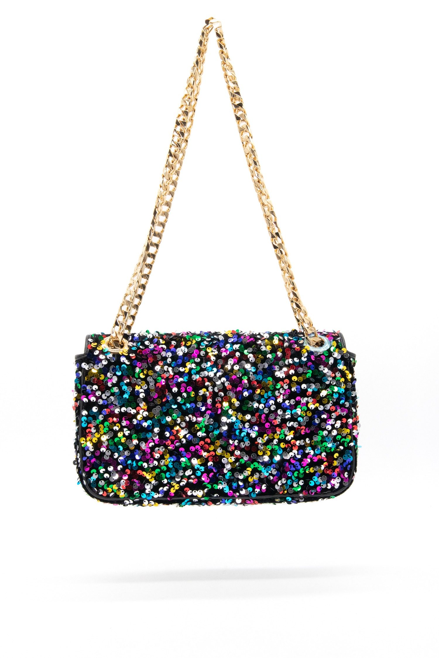 Thumbnail of http://Dolce%20&%20Gabbana%20Umhängetasche%20mit%20Pailletten%20in%20Bunt%20und%20Gold