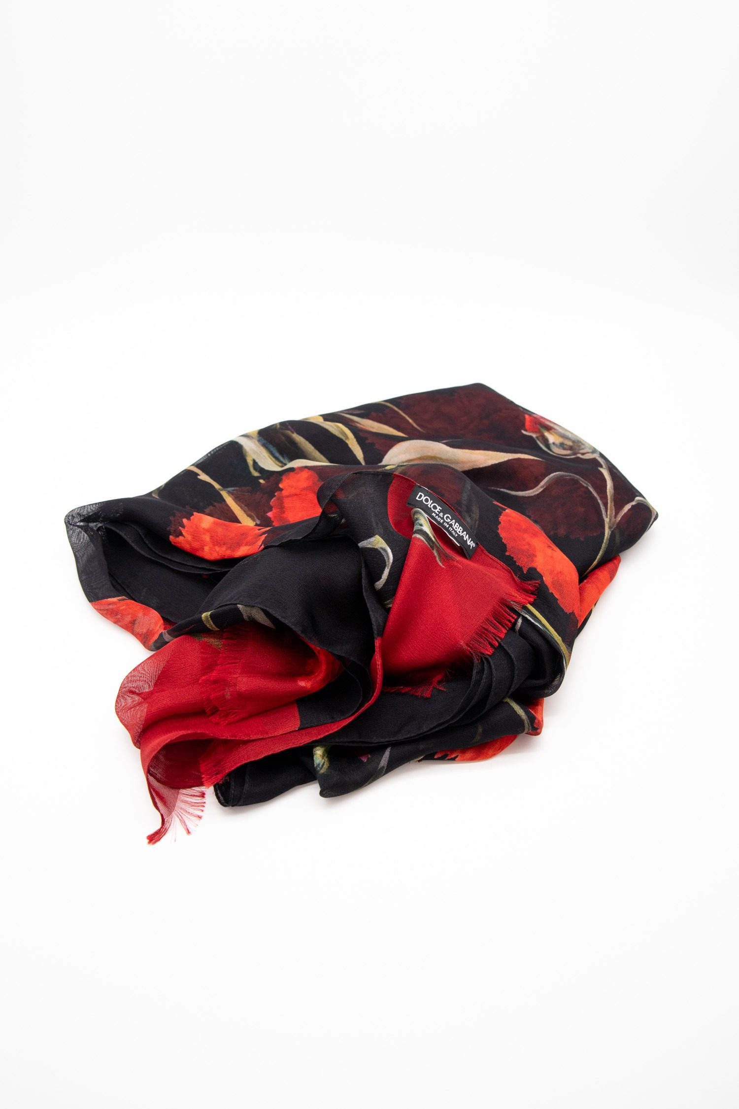 Thumbnail of http://Dolce%20&%20Gabbana%20Halstuch%20in%20Schwarz%20und%20Rot
