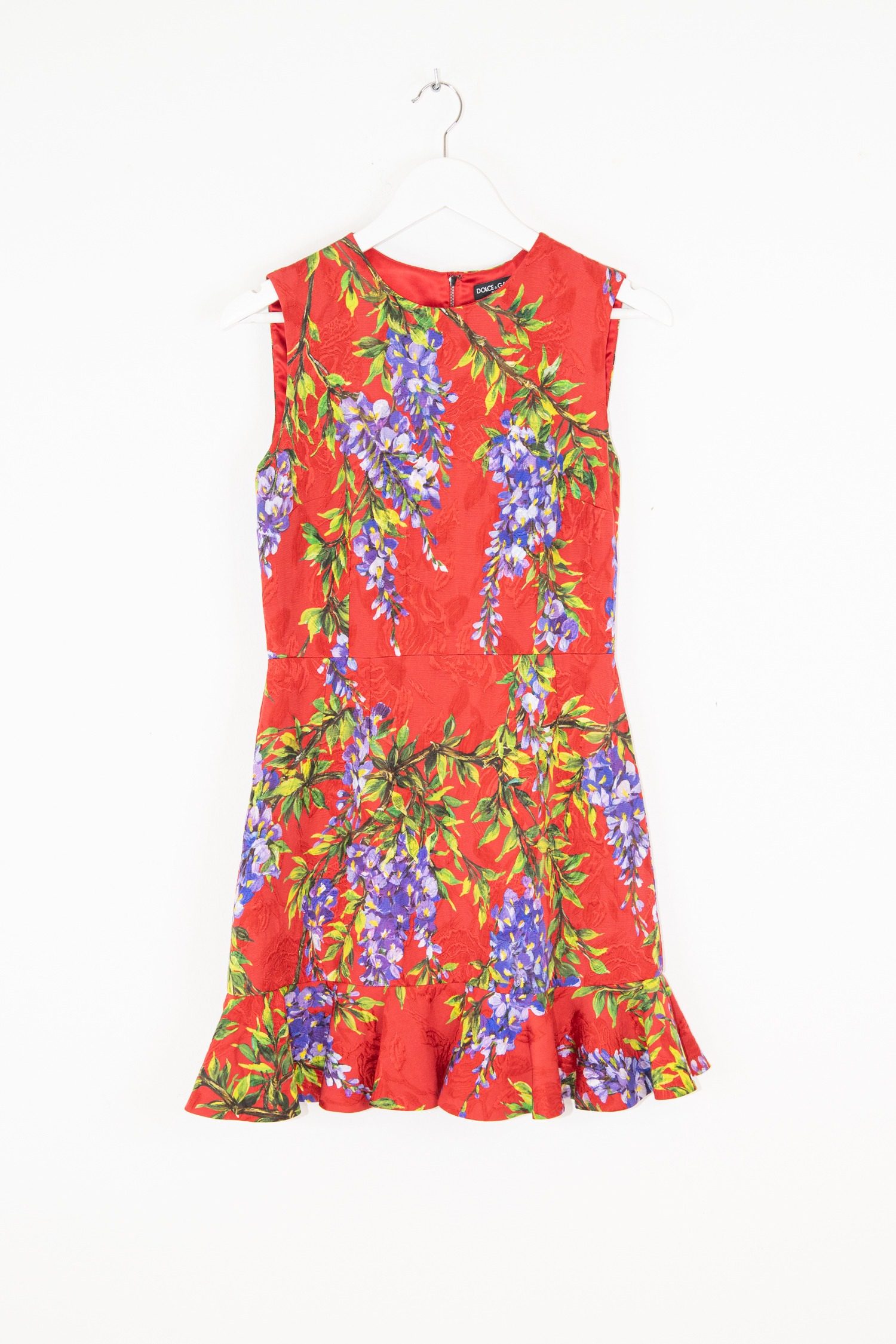 Thumbnail of http://Dolce%20&Gabbana%20Minikleid%20mit%20Blumenmuster%20in%20Rot