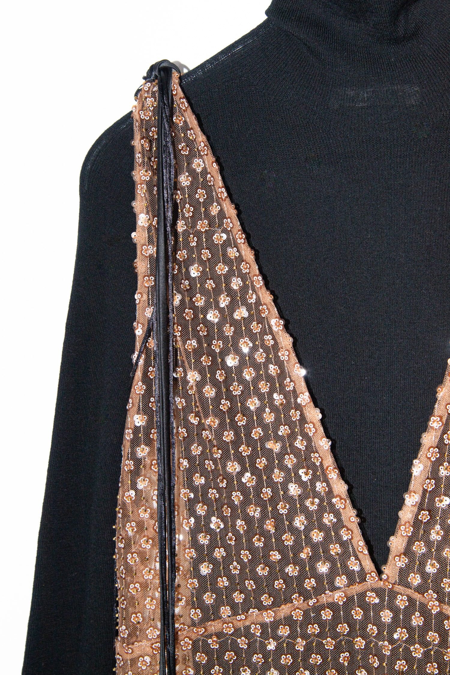 Thumbnail of http://Dorothee%20Schumascher%20Pure%20Glam%20Midikleid%20mit%20Pailletten%20in%20Braun