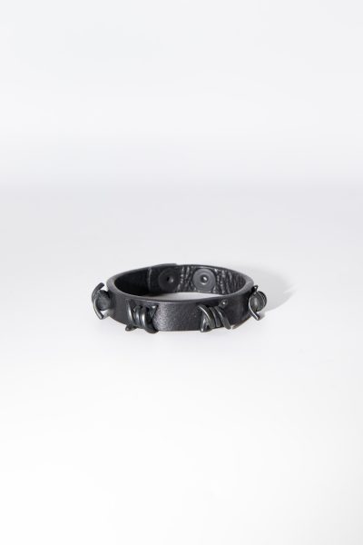 Dsquared schmales Stacheldraht-Armband in Schwarz