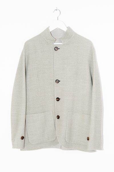 Eleventy Jackett mit Wendefunktion aus Wolle in Grau