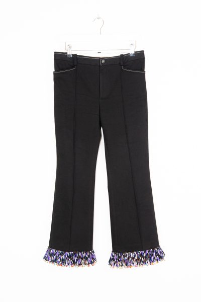 Emilio Pucci Hose in Schwarz und Lila