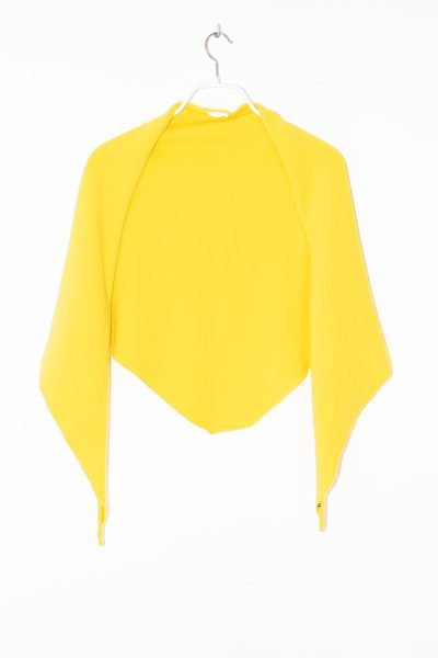 Extreme Cashmere "No. 150" Dreieckstuch in Gelb
