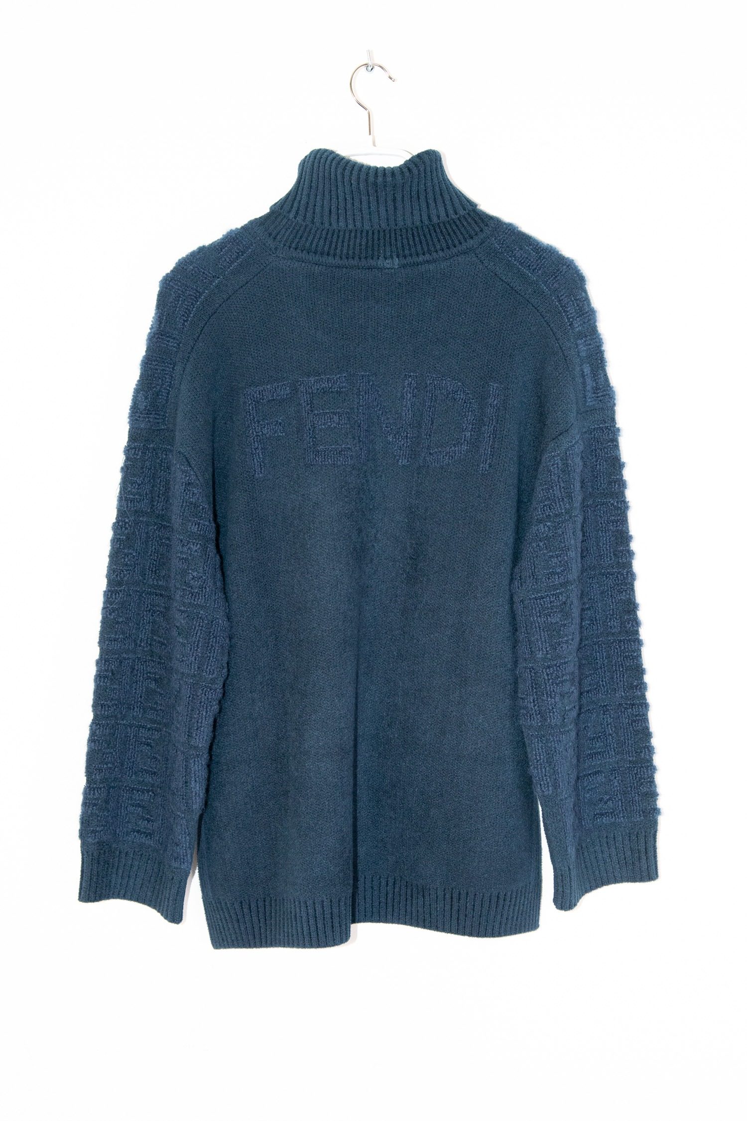 Thumbnail of http://Fendi%20Strickpullover%20mit%20Rollkragen%20in%20Petrol