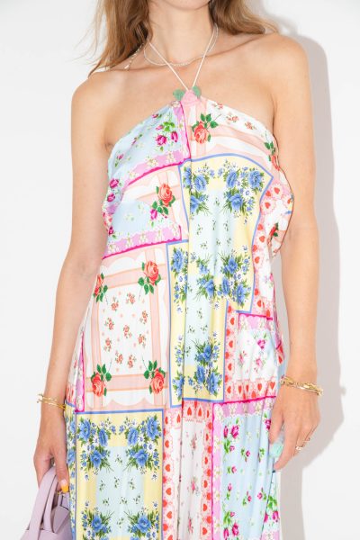For Love & Lemons Midikleid in Bunt