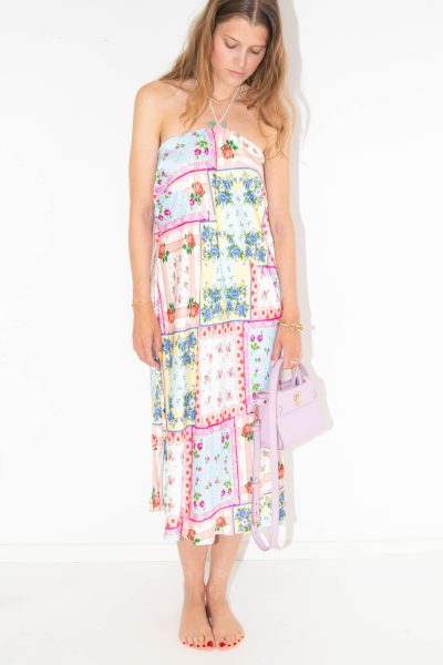 For Love & Lemons Midikleid in Bunt