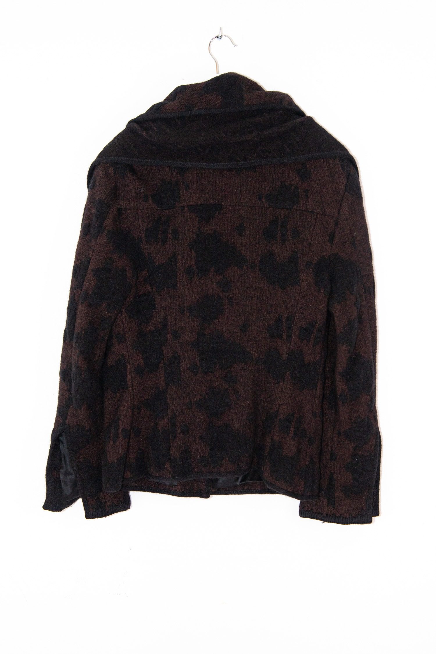Thumbnail of http://John%20Galliano%20Jacke%20mit%20abstraktem%20Muster%20in%20Dunkelbraun