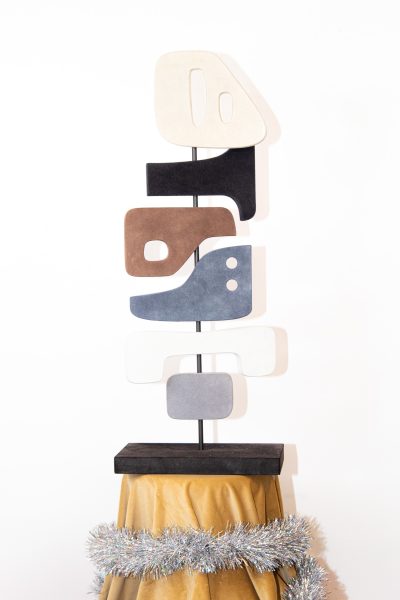 GioBagnara Skulptur "Tabou3" aus Wildleder