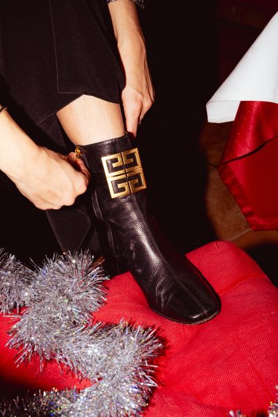 Givenchy "4G" Stiefeletten in Schwarz