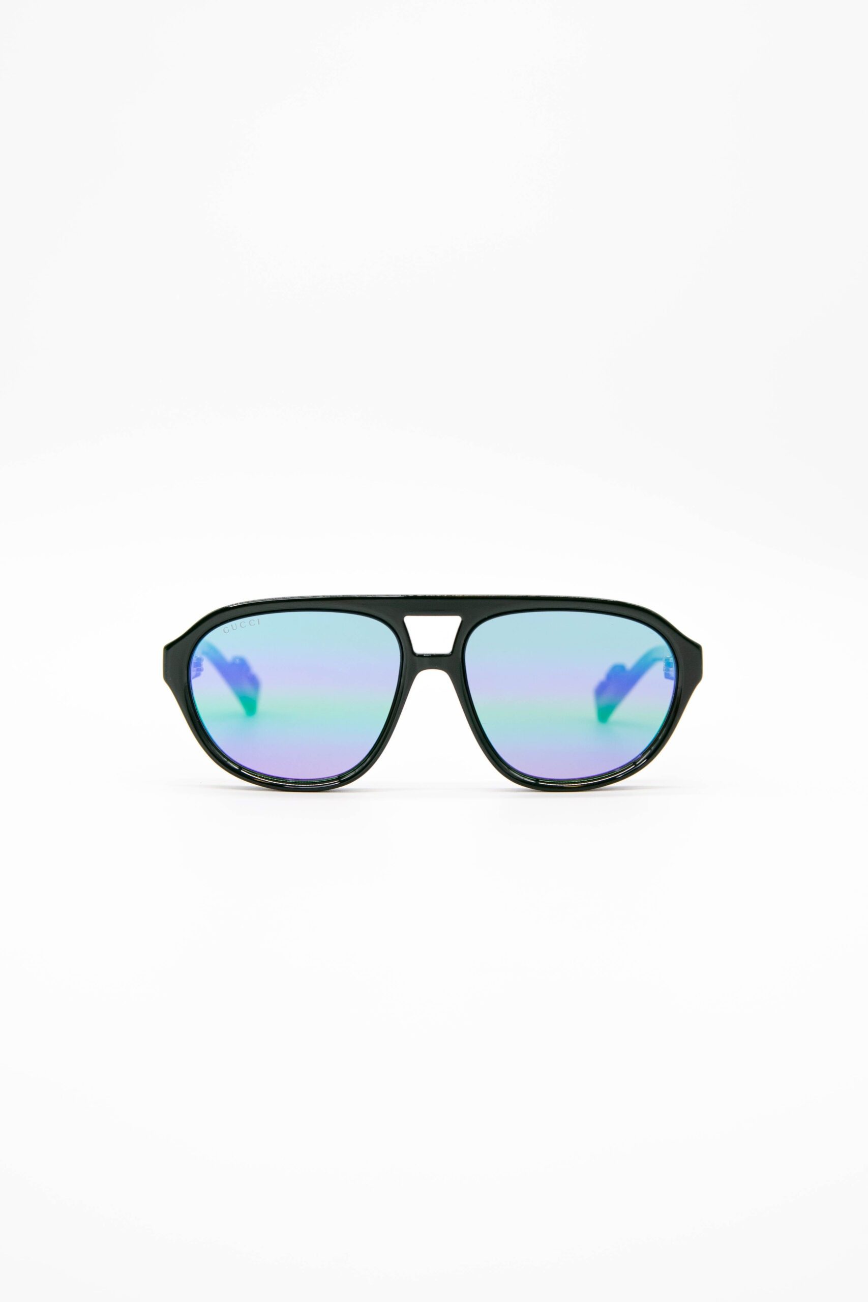 Thumbnail of http://Gucci%20GG1239S%20gespiegelte%20Sonnenbrille%20in%20Grün