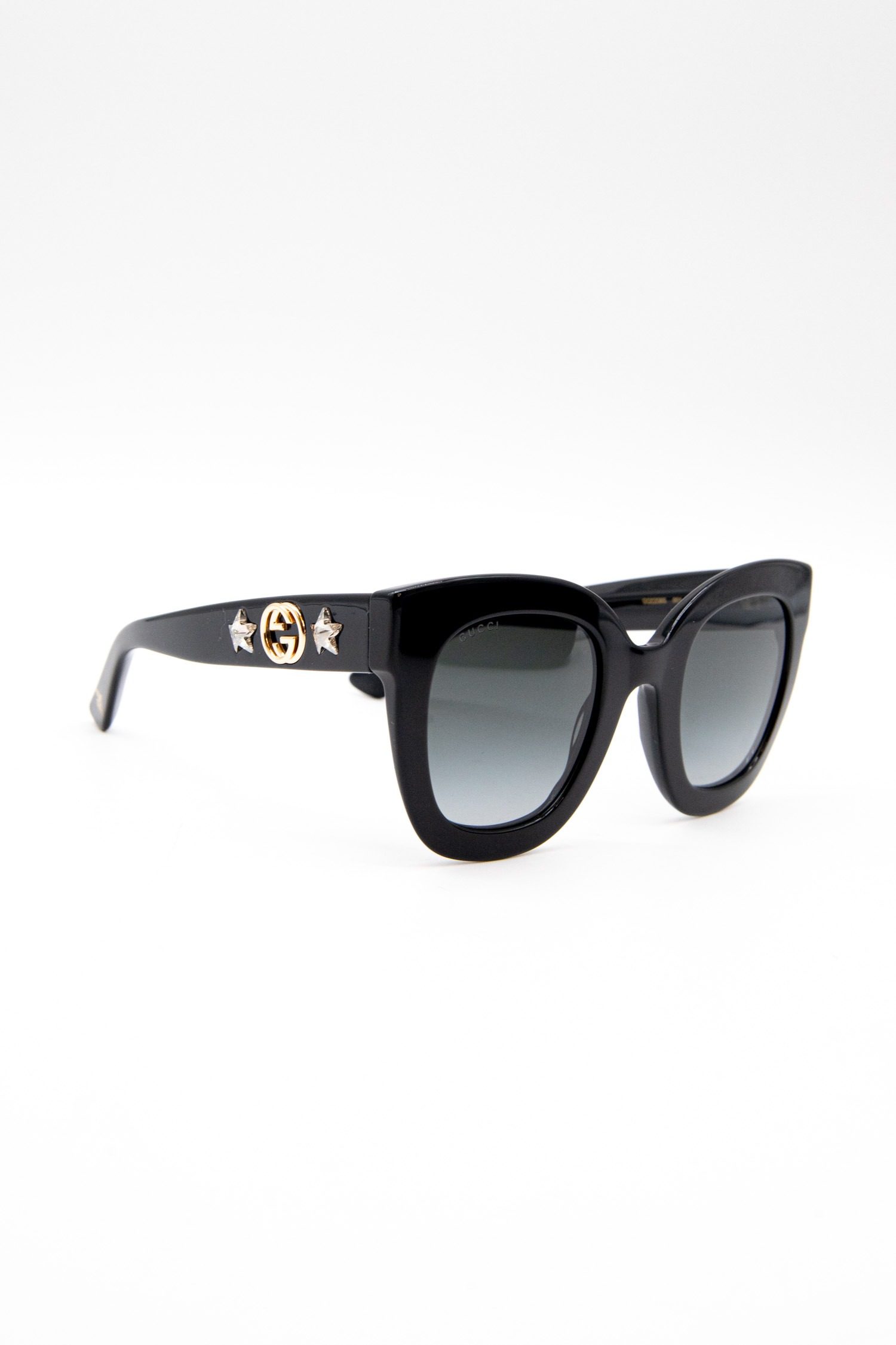 Thumbnail of http://Gucci%20Sonnenbrille%20mit%20Strasssternen%20in%20Schwarz