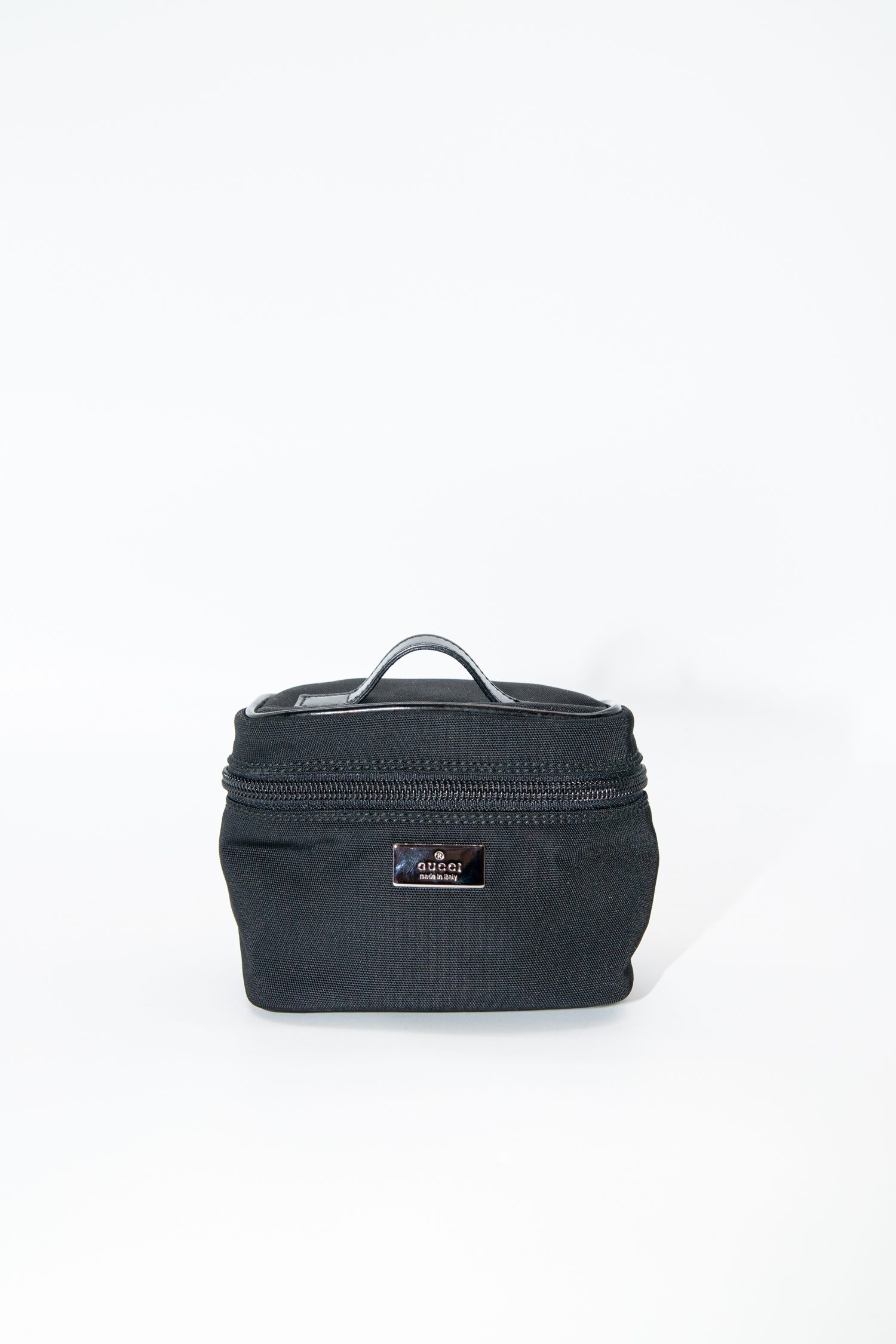 Gucci "Vanity" Mini-Kosmetiktasche in Schwarz