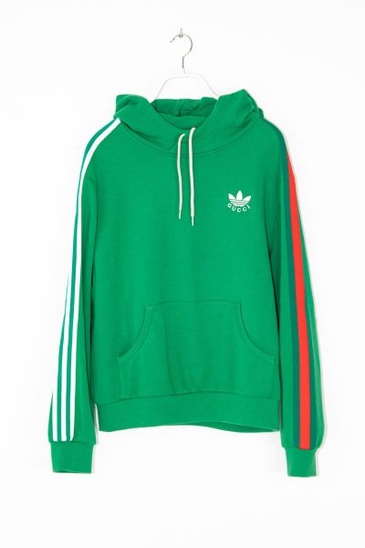 Gucci x Adidas Kapuzenpullover in Grün