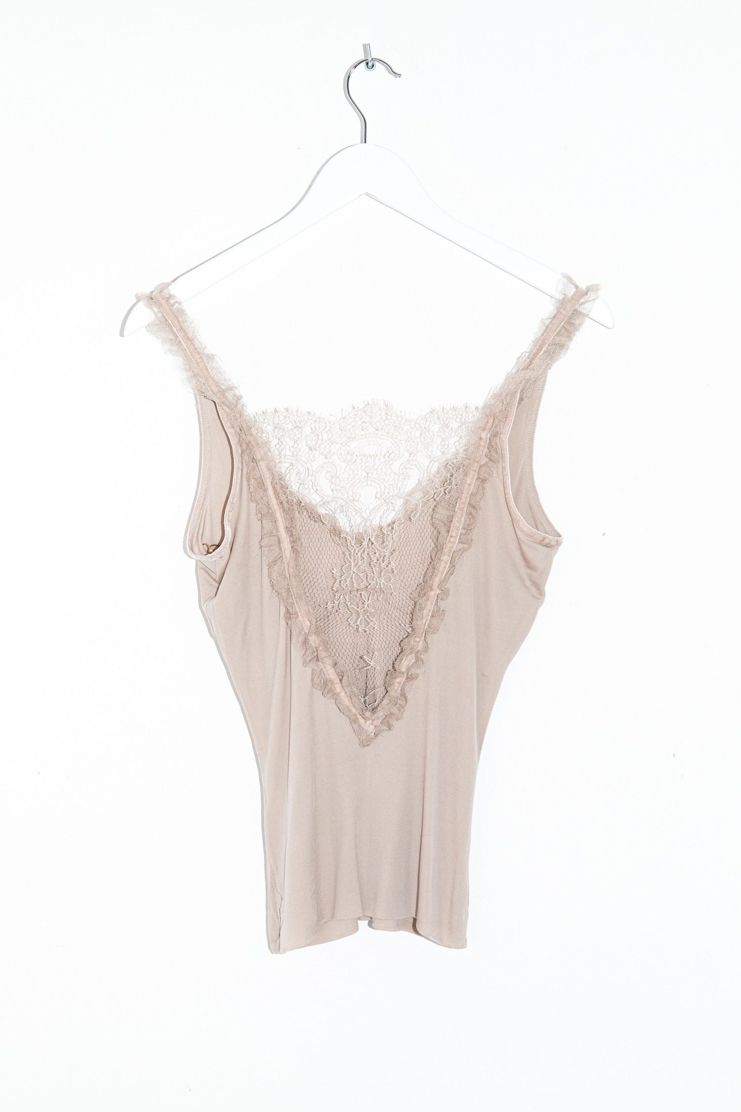 Thumbnail of http://Gucci%20Vintage%20Top%20mit%20Spitze%20in%20Beige