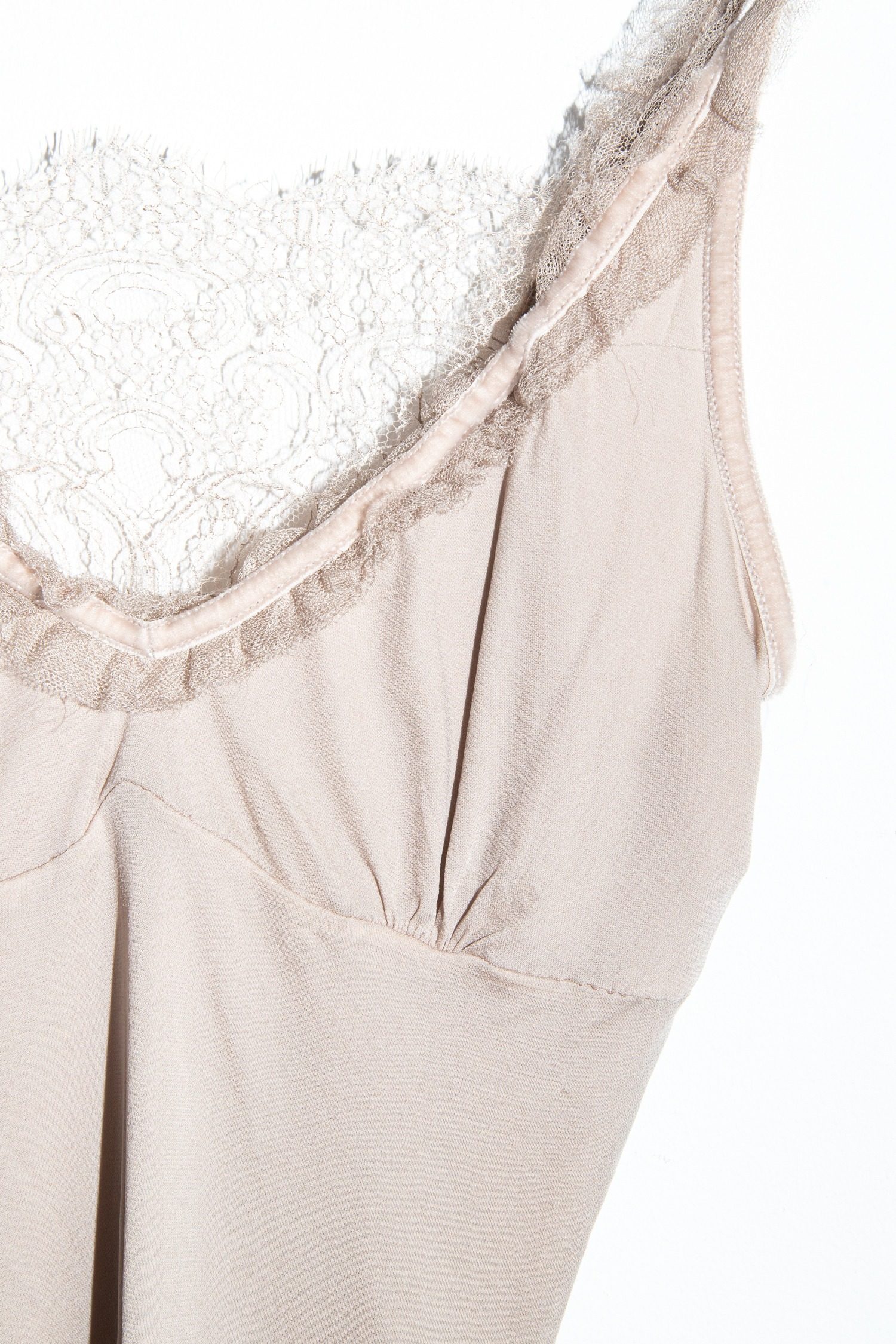 Thumbnail of http://Gucci%20Vintage%20Top%20mit%20Spitze%20in%20Beige