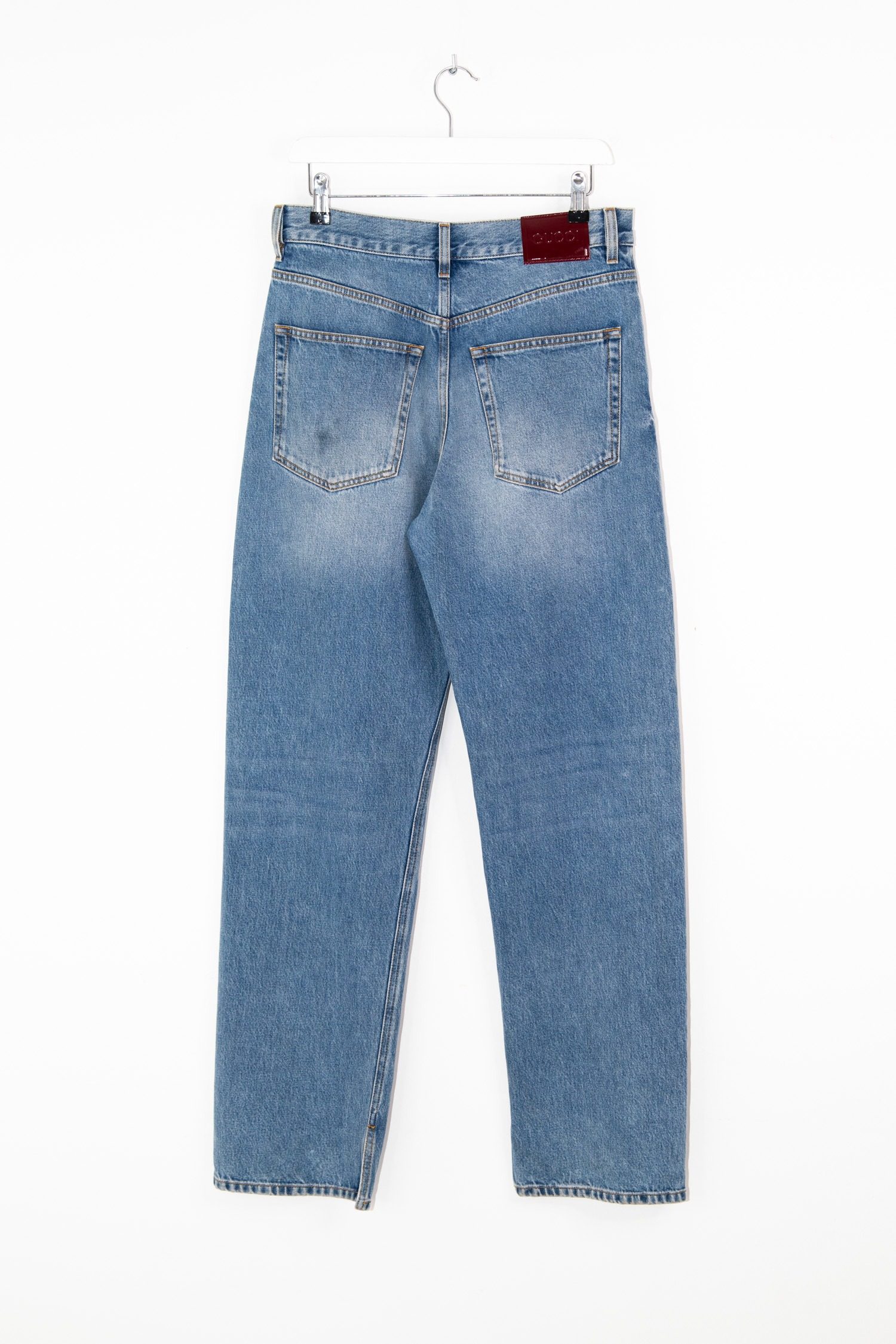 Thumbnail of http://Gucci%20Boyfriend%20Jeans%20in%20Hellblau