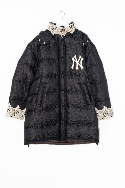 Gucci "NY Yankees" Puffermantel in Schwarz