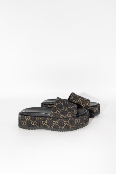 Gucci Pantoletten mit Plateausohle