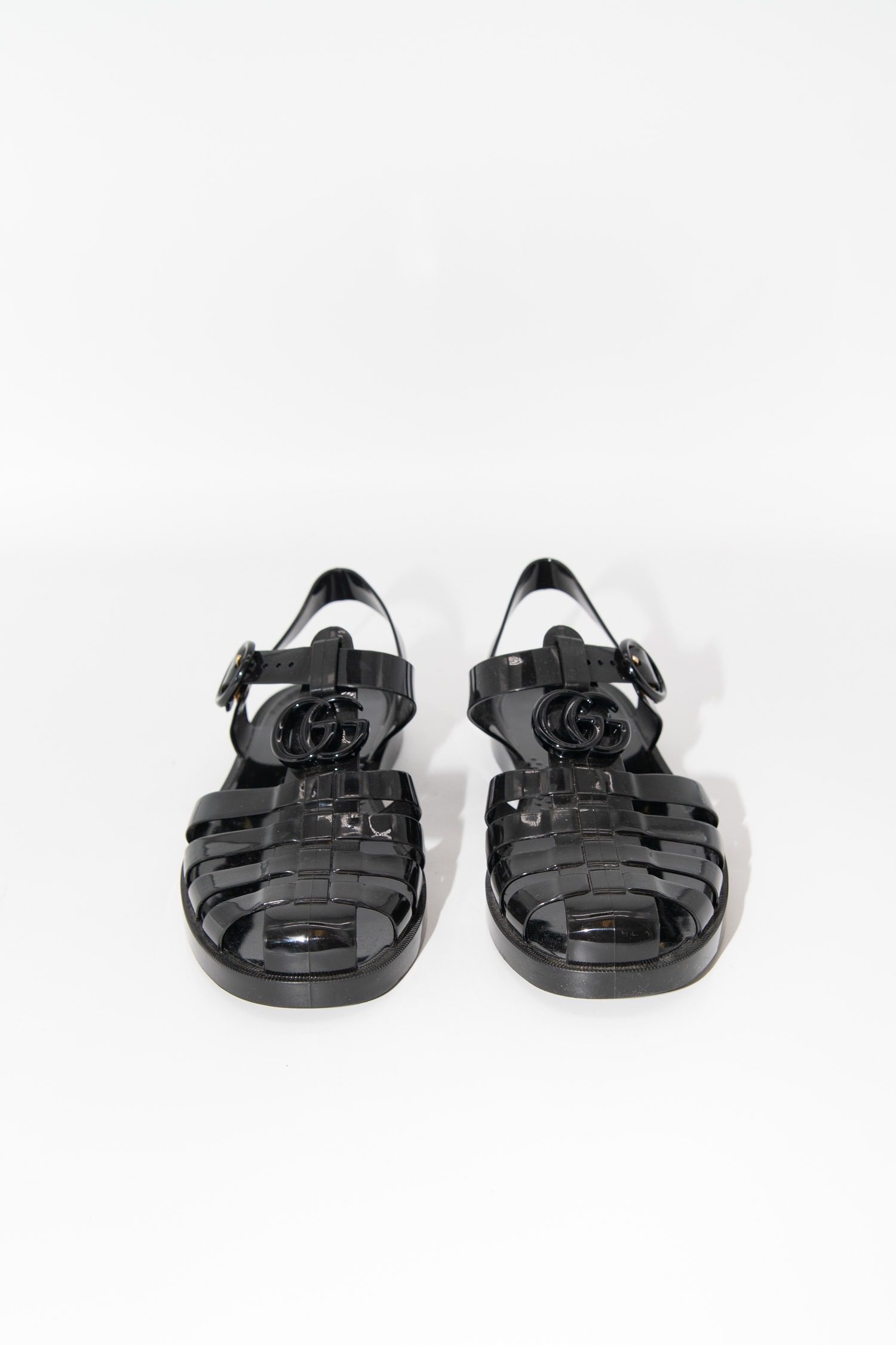 Thumbnail of http://Gucci%20Gummisandalen%20in%20Schwarz