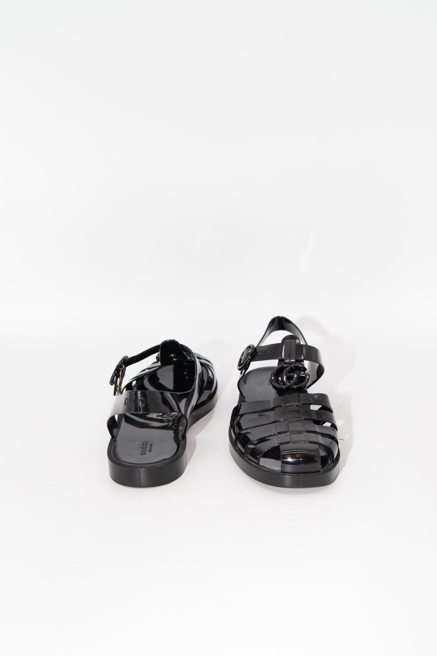 Thumbnail of http://Gucci%20Gummisandalen%20in%20Schwarz