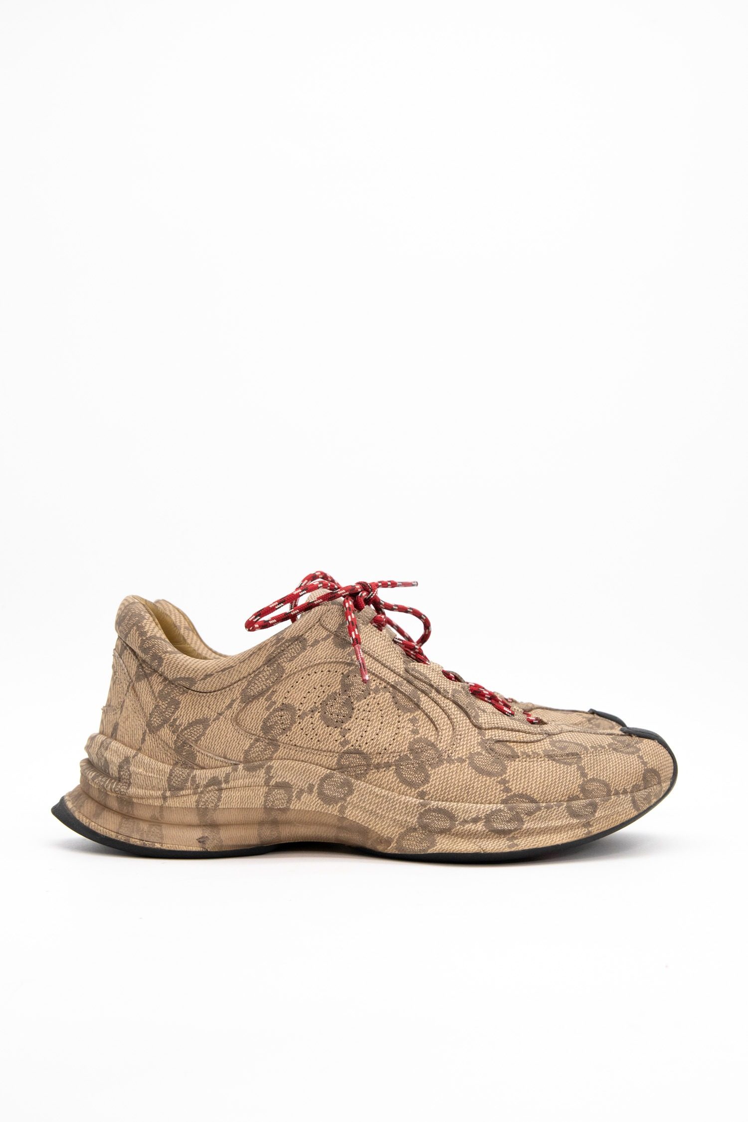 Thumbnail of http://Gucci%20Run%20Sneaker%20in%20Beige%20und%20Dunkelbraun