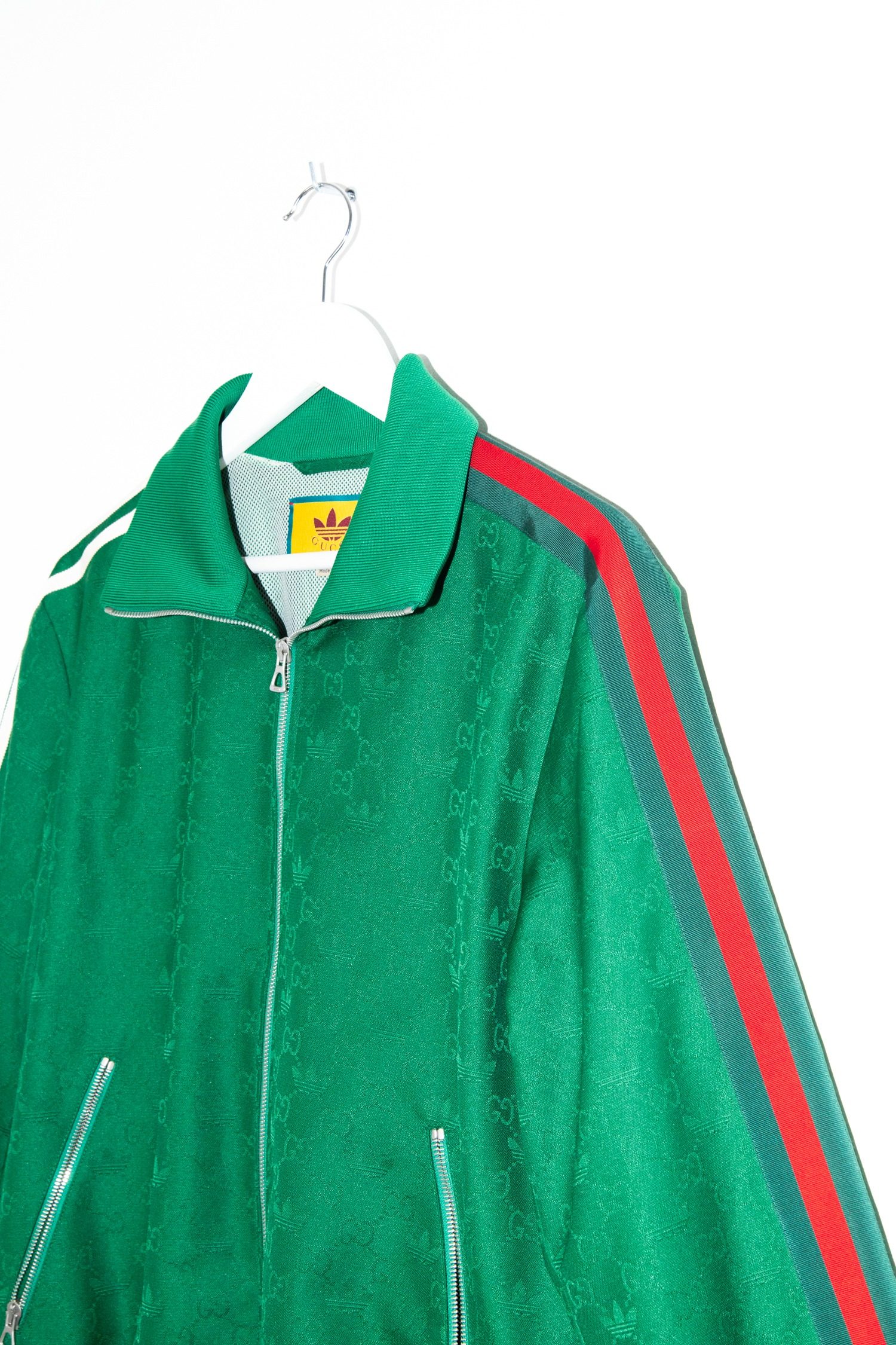Thumbnail of http://Gucci%20x%20Adidas%20Trefoil%20Jacke%20in%20Grün