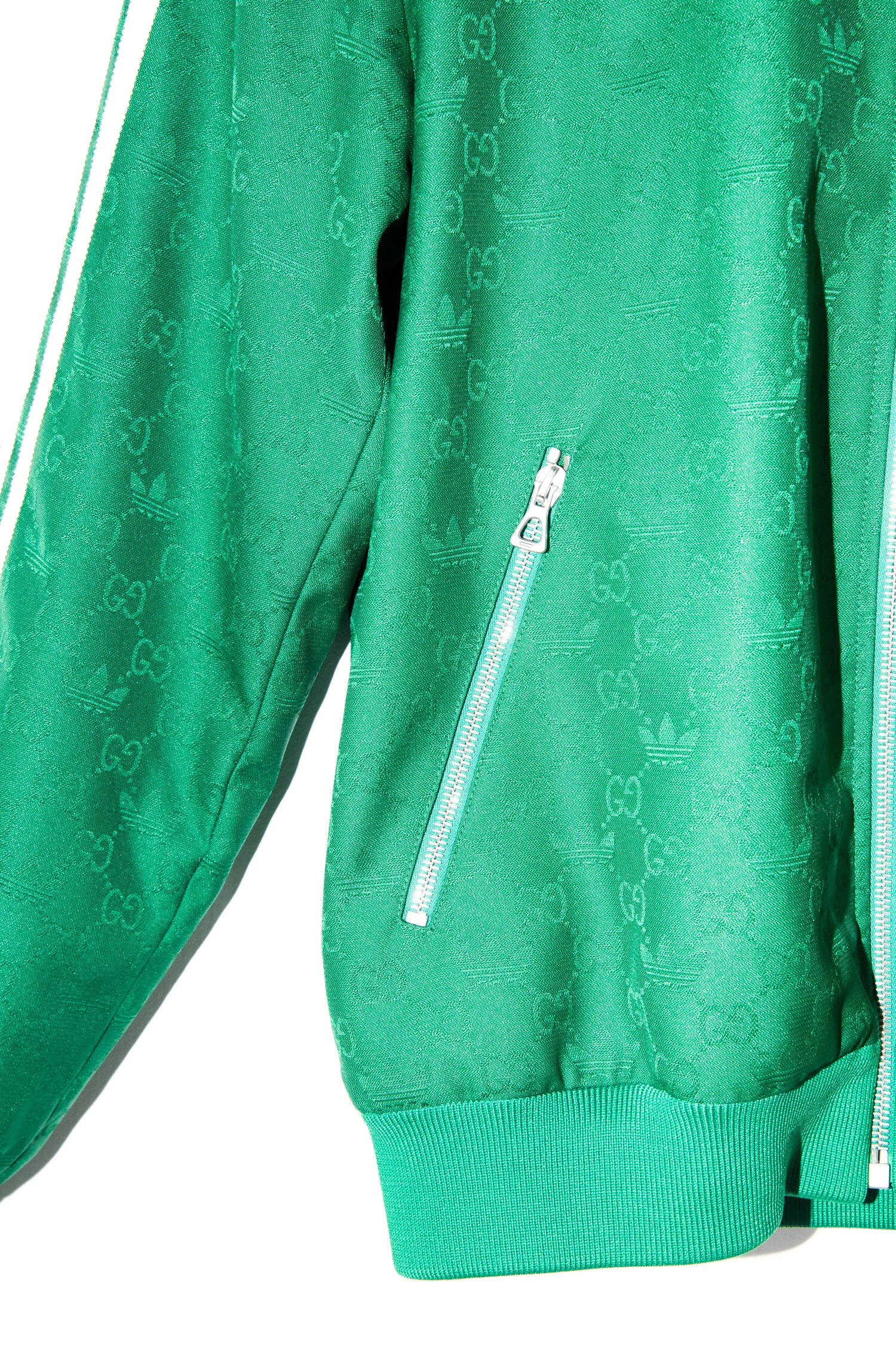 Thumbnail of http://Gucci%20x%20Adidas%20Trefoil%20Jacke%20in%20Grün