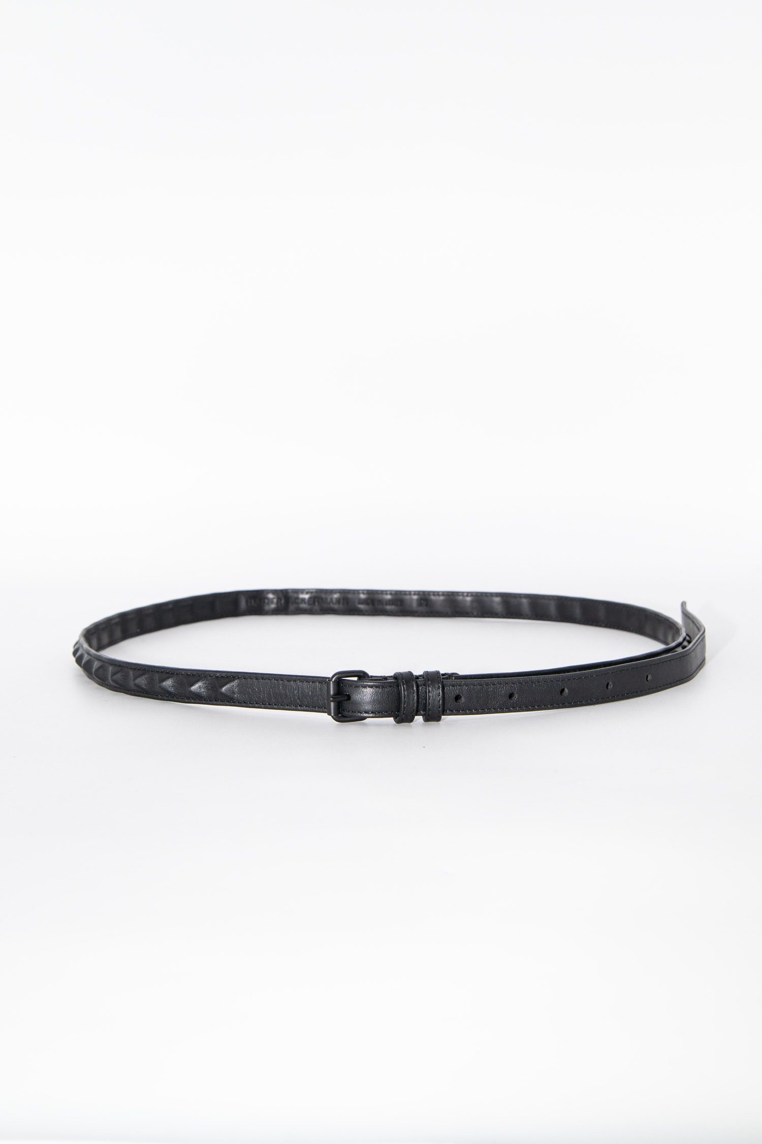 Thumbnail of http://Haider%20Ackermann%20schmaler%20Nietengürtel%20in%20Schwarz