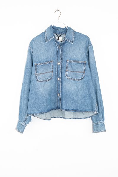 Haikure „Wanda“ Hemd aus Denim in Blau