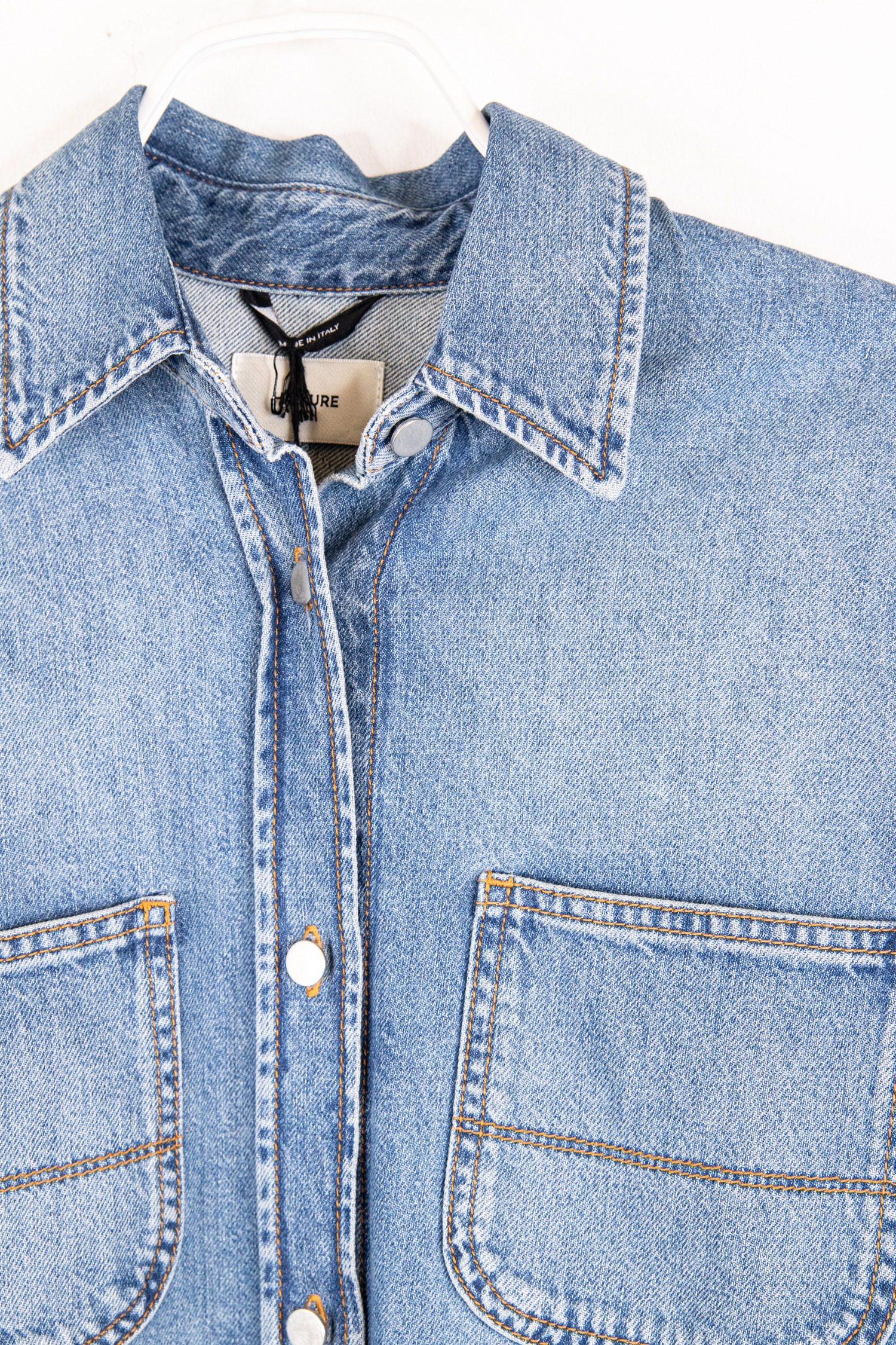 Thumbnail of http://Haikure%20„Wanda“%20Hemd%20aus%20Denim%20in%20Blau