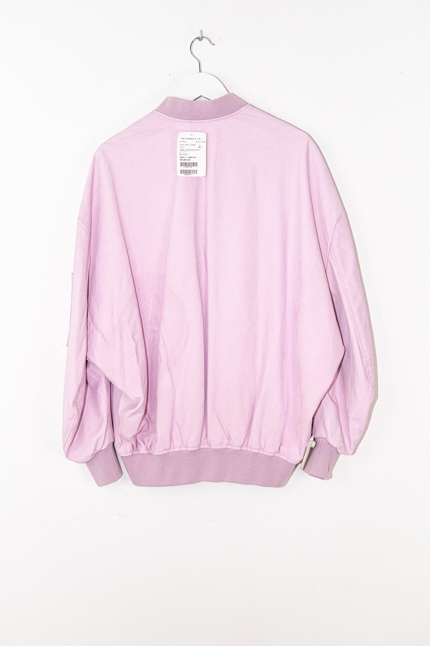 Thumbnail of http://Halfboy%20Oversized%20Leder-Bomberjacke%20in%20Rosa