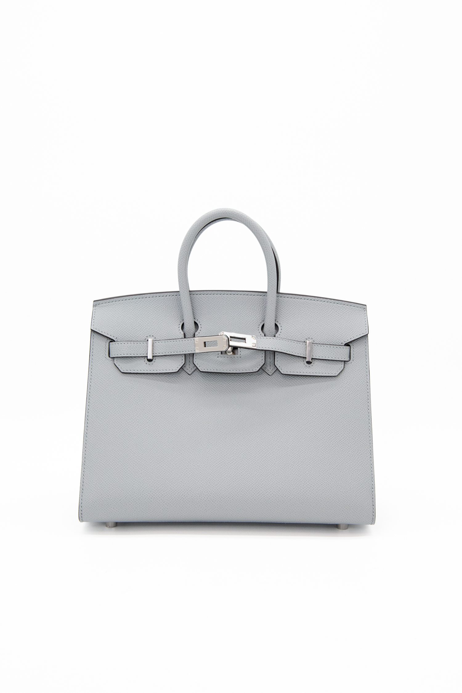 Thumbnail of http://Hermès%20Birkin%20Bag%2025%20Handtasche%20in%20Hellgrau