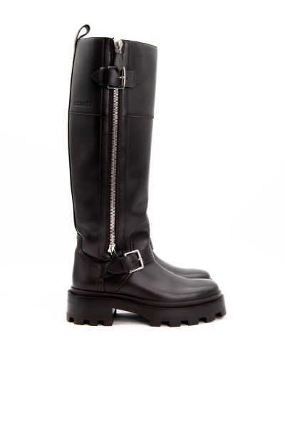 Hermès "Jaime" Stiefel in Dunkelbraun