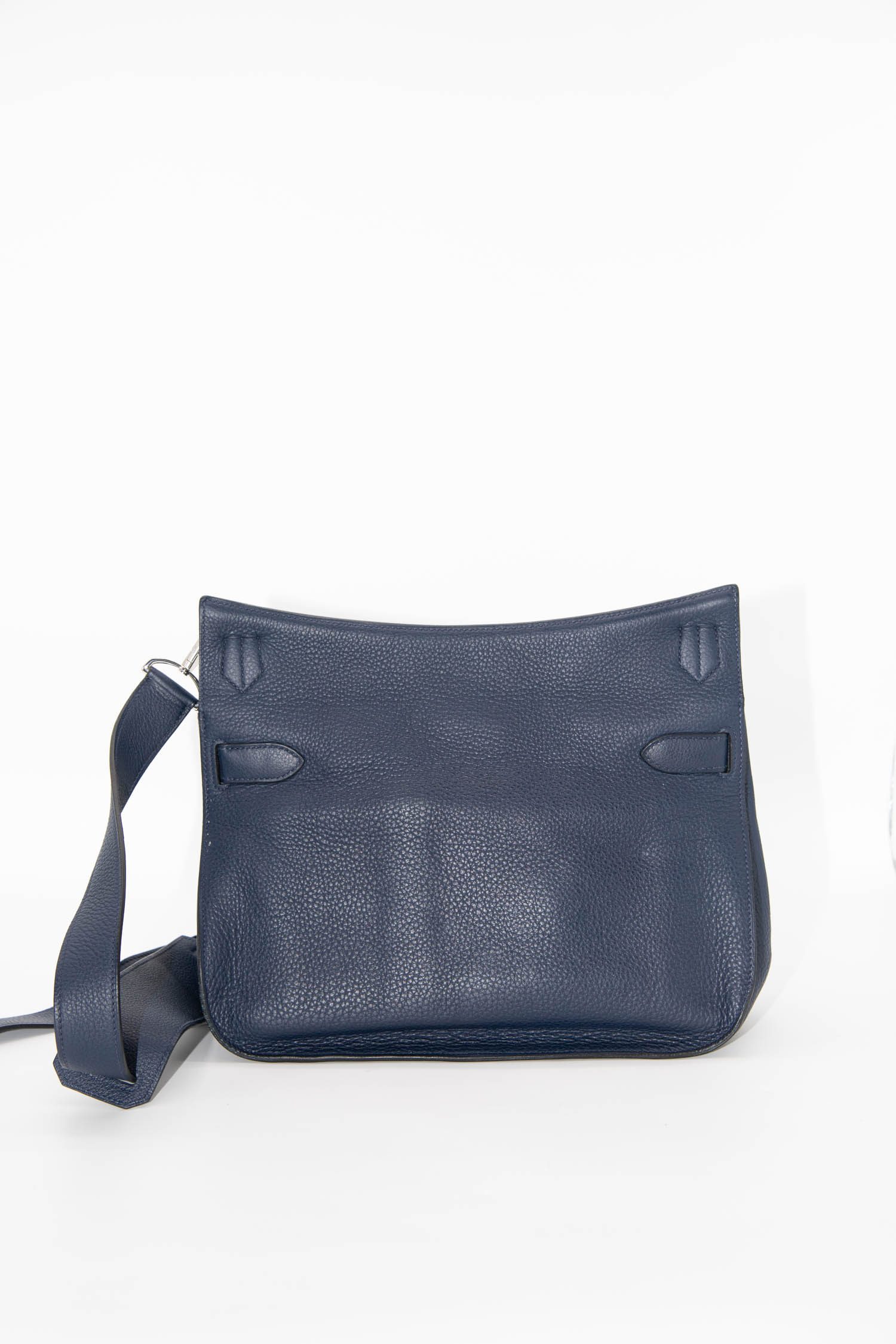 Thumbnail of http://Hermès%20Jypsière%20Umhängetasche%20in%20Dunkelblau