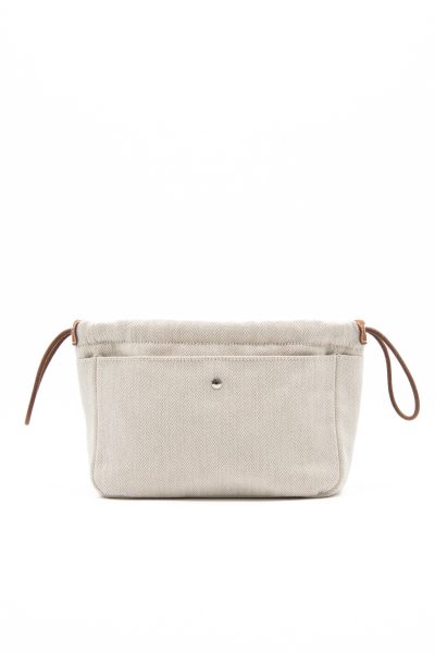 Hermès "Fourbi 20" Handtasche in Beige