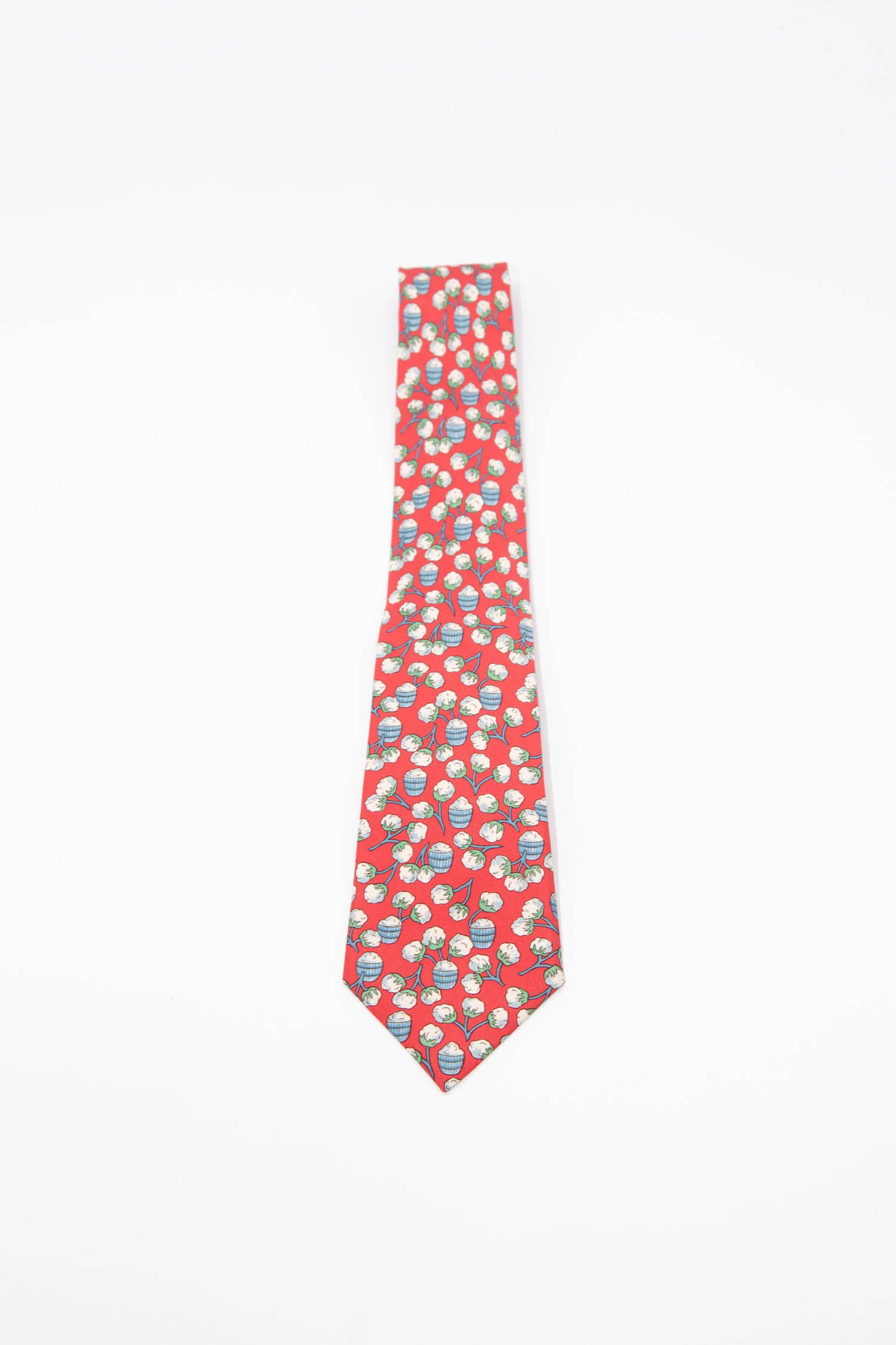 Hermes Krawatte mit Bierkrug-Motiv