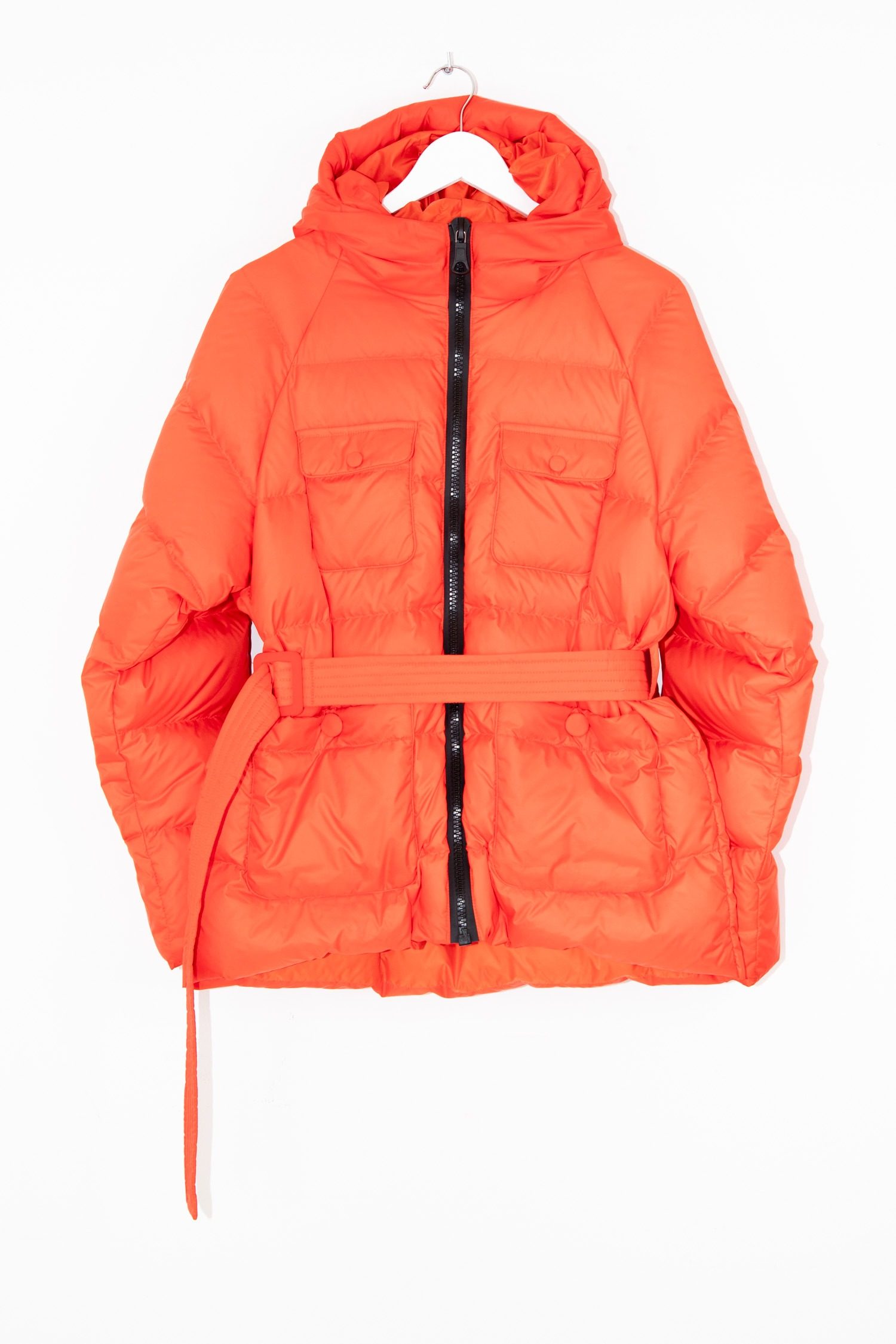 Thumbnail of http://IENKI%20IENKI%20Steppjacke%20mit%20Kapuze%20und%20Gürtel%20in%20Rot