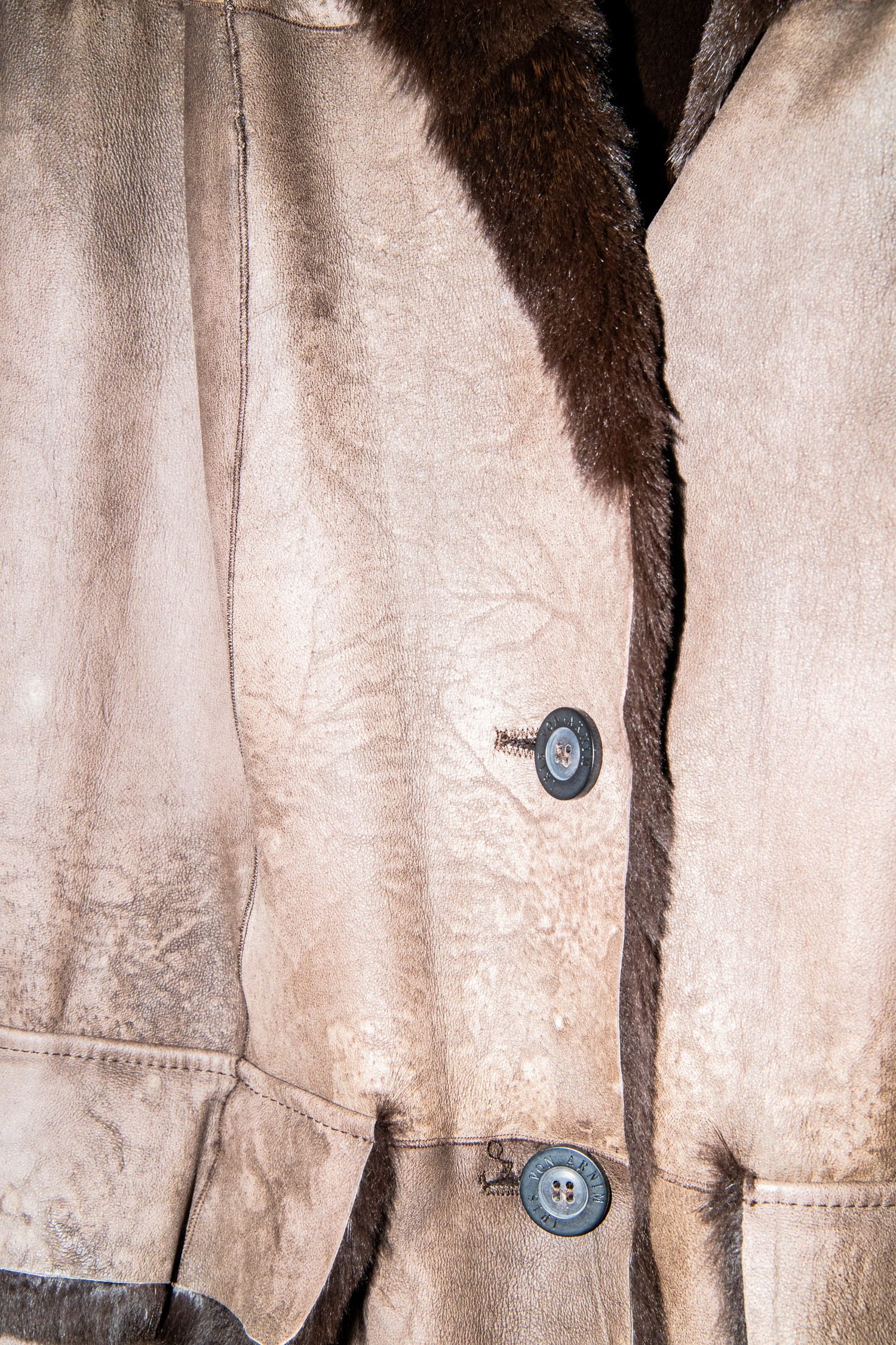 Thumbnail of http://Iris%20vor%20Arnim%20Lederjacke%20in%20Braungrau