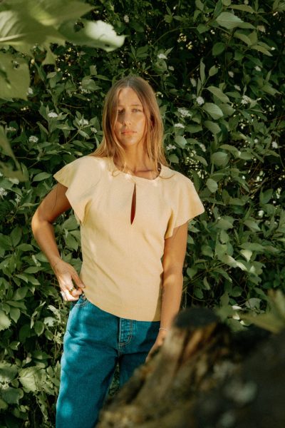 Isabel Marant "Mustee" Bluse in Beige