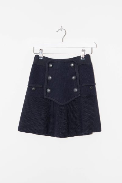 Isabel Marant "Haeza" Rock in Dunkelblau
