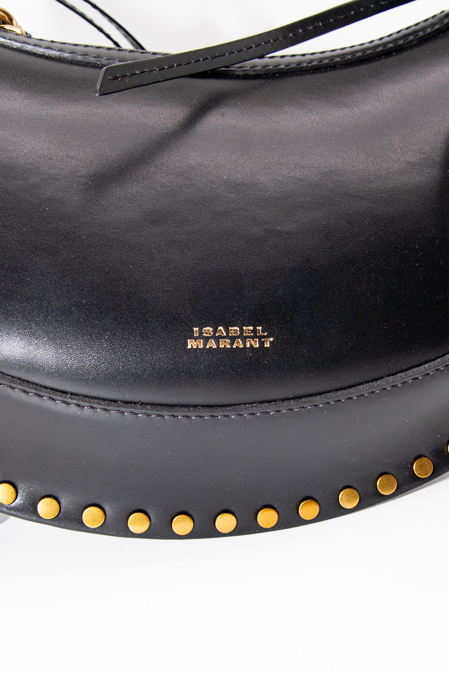 Isabel Marant "Oskan Moon" Schultertasche in Schwarz