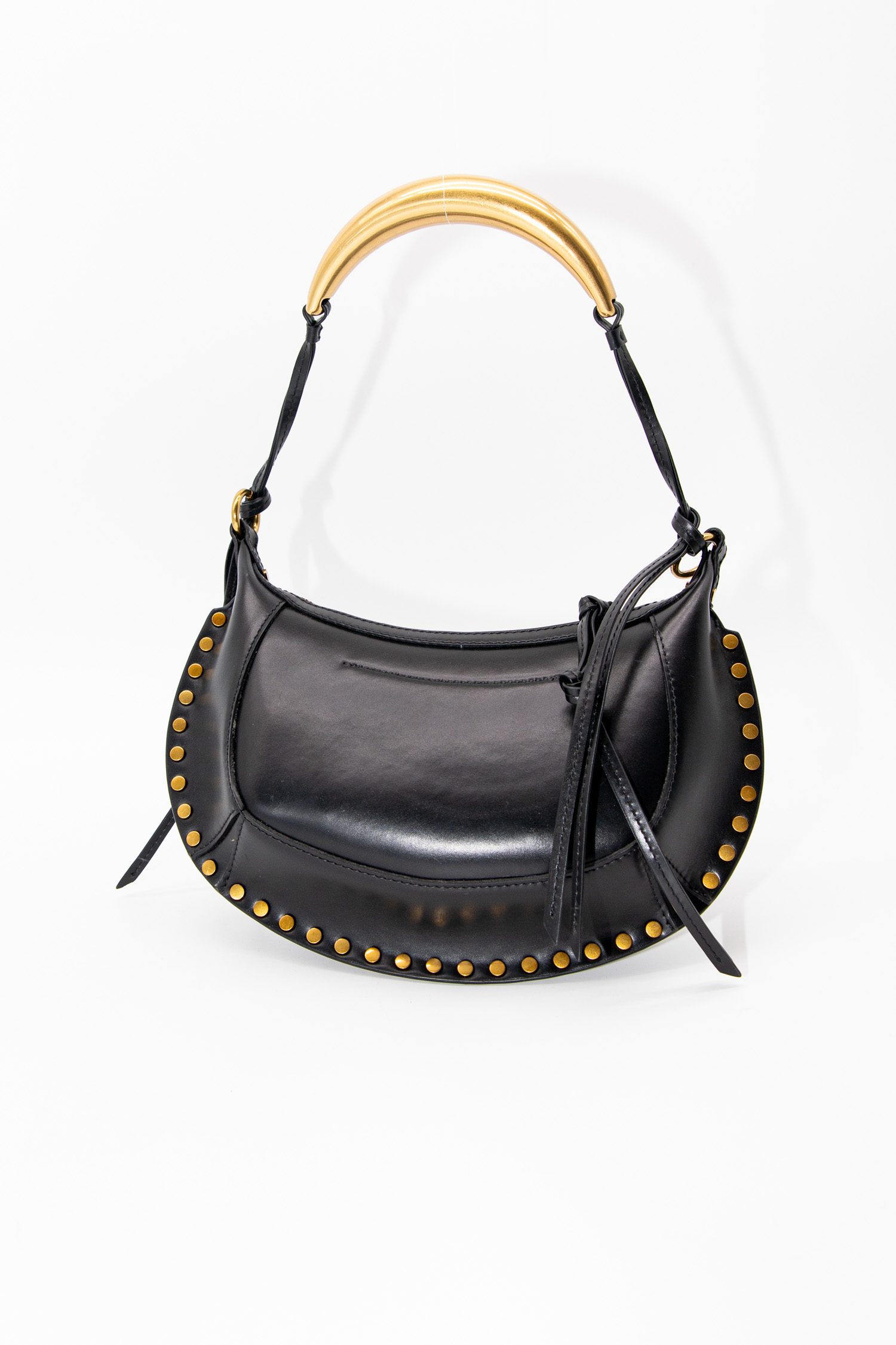 Isabel Marant "Oskan Moon" Schultertasche in Schwarz