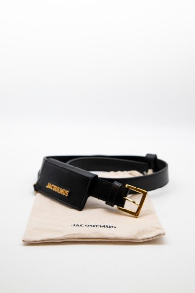 Jacquemus "Le Porte Ceinture" Gürteltasche in Schwarz