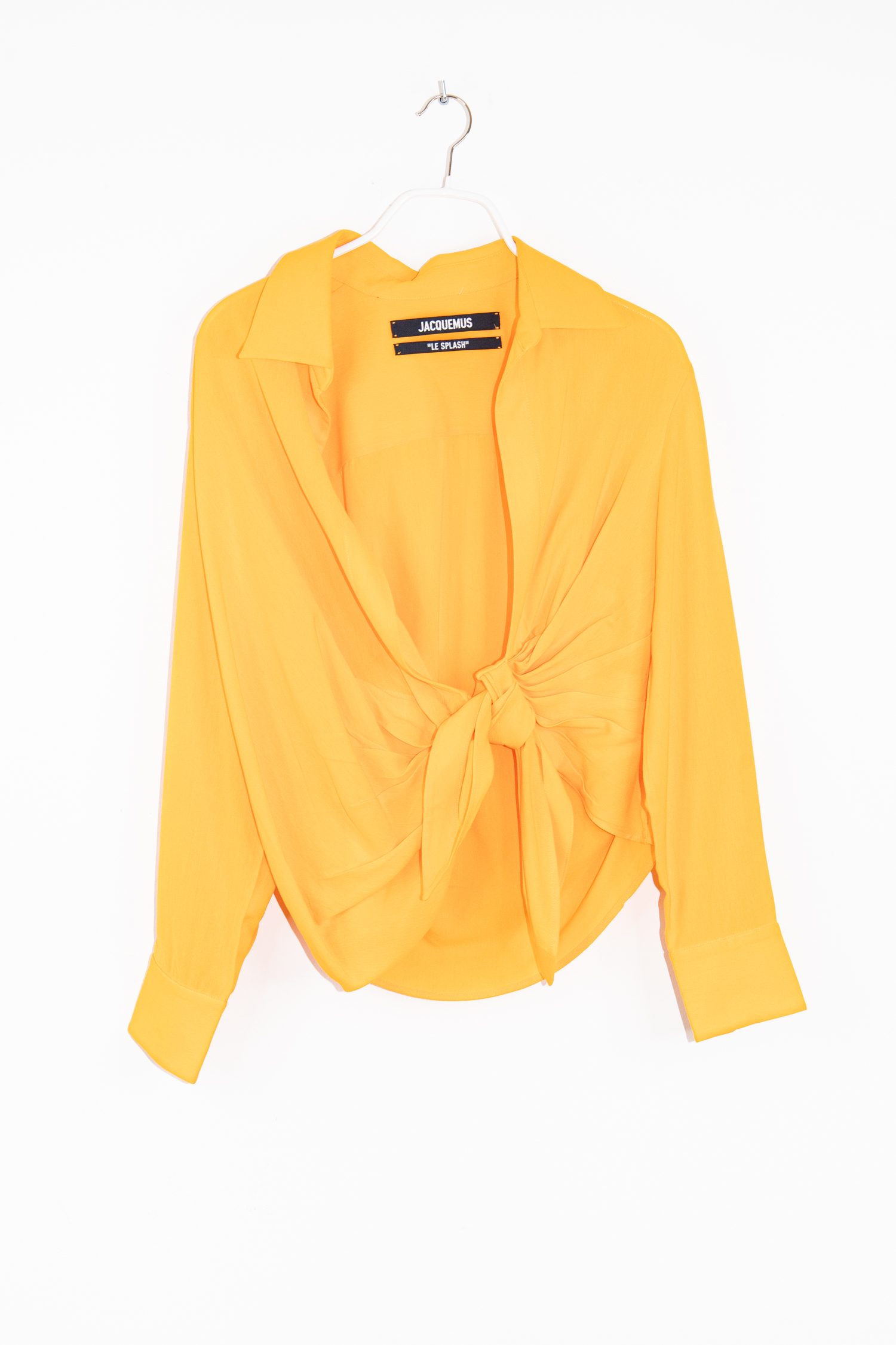 Jacquemus "La Chemise Bahia" Bluse in Orange