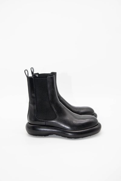 Jil Sander Chelsea Boots in Schwarz