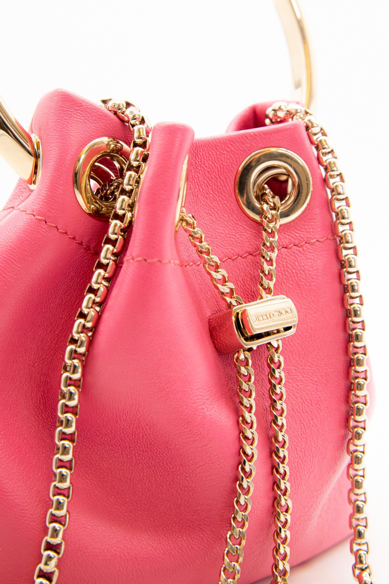 Thumbnail of http://Jimmy%20Choo%20Micro%20Bon%20Bon%20Handtasche%20in%20Pink