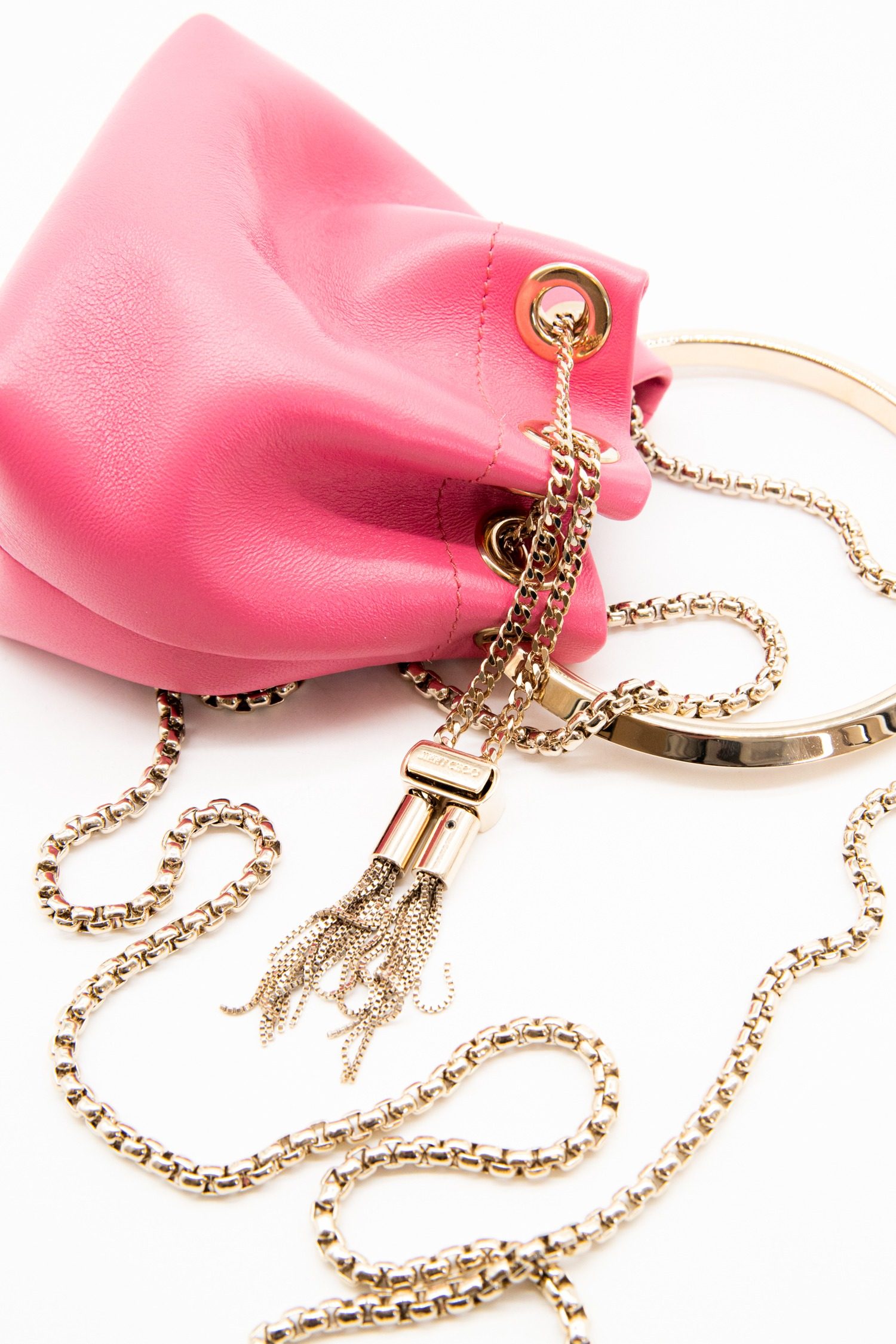 Thumbnail of http://Jimmy%20Choo%20Micro%20Bon%20Bon%20Handtasche%20in%20Pink