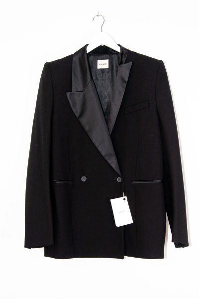 Khaite Blazer mit besonderem Kragen in Schwarz